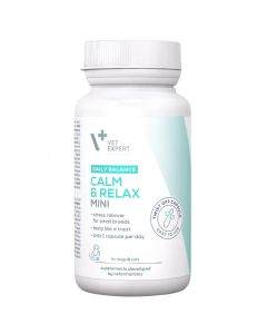 Vet Expert Calm & Relax 30 kaps. przód opakowania