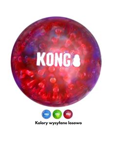 Zabawka dla psa piłka piszcząca KONG Squeezz Geodz - 2 szt.