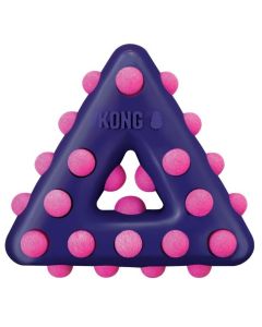 Zabawka gryzak KONG Dotz Triangle - roz. L